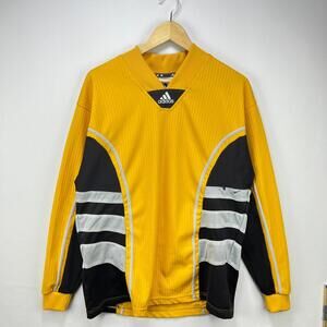 Vintage 90s Adidas Soccer Football Jersey Small Goalkeeper